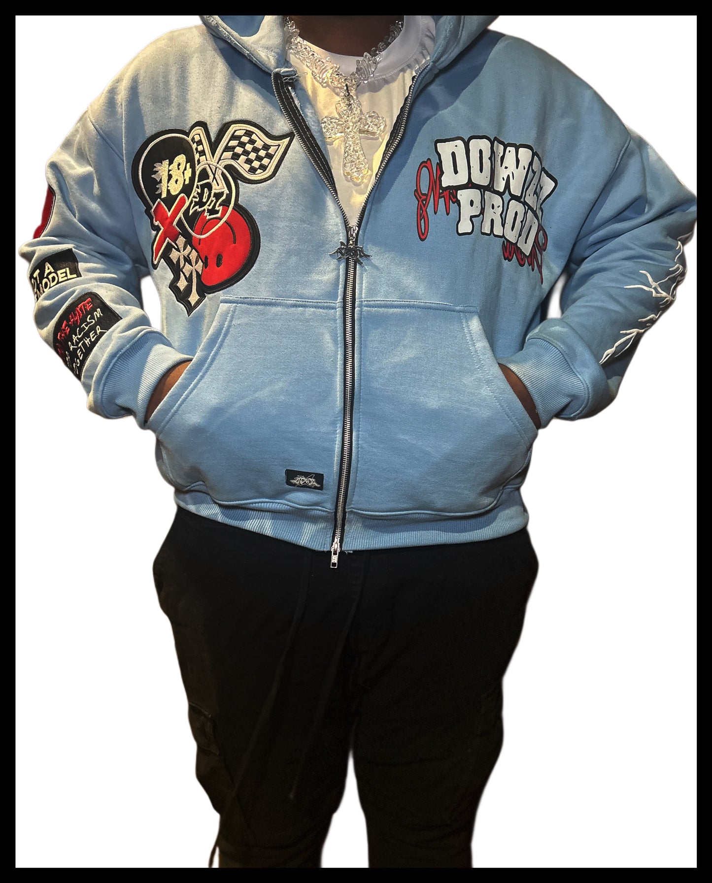 *NEW* DOWZ PATCH HOODY- “DREAM TEAM”