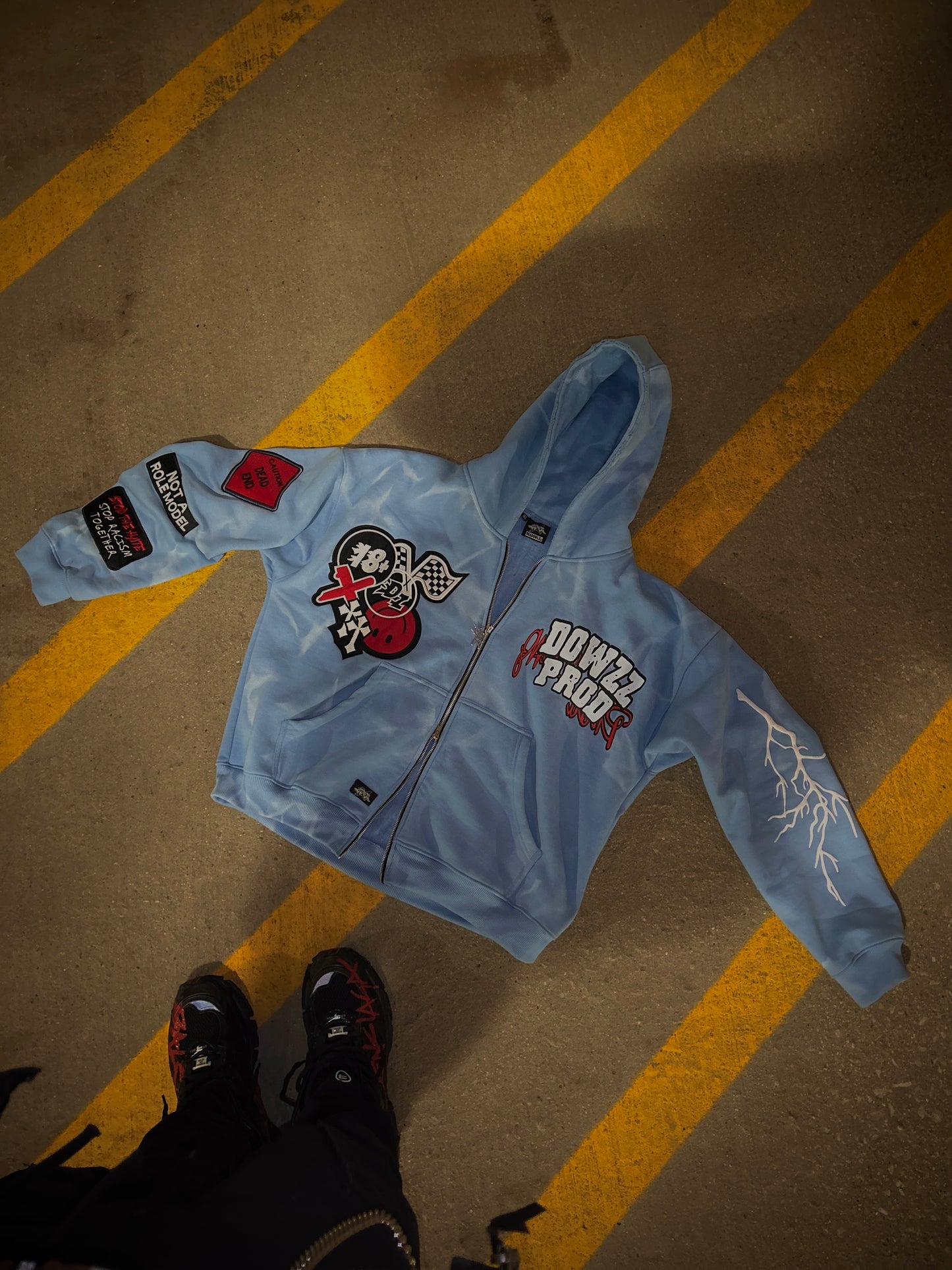 *NEW* DOWZ PATCH HOODY- “DREAM TEAM”