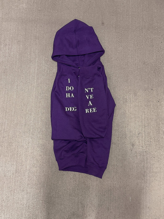 DOWZ UNIV HOODY "AMETHYST"