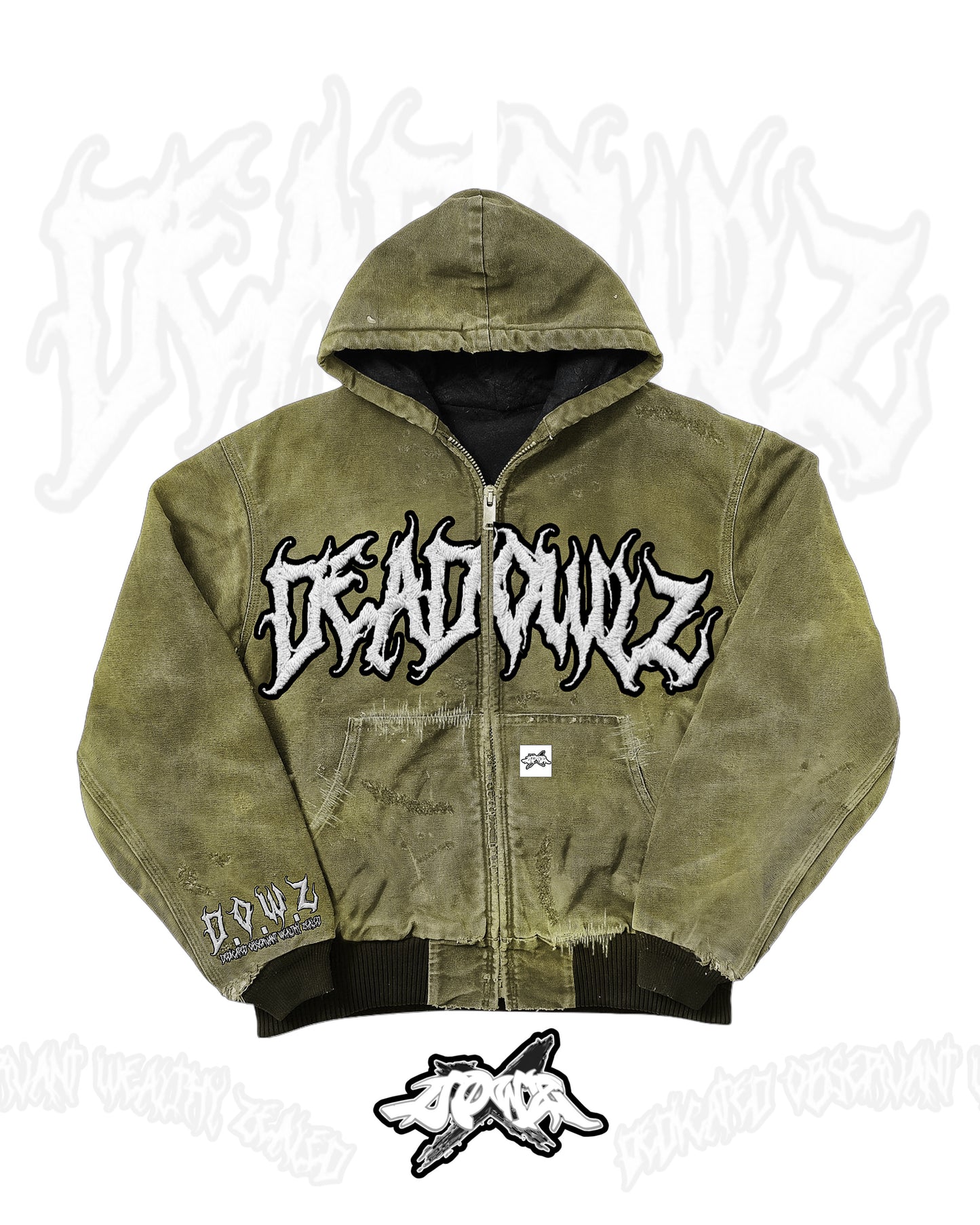 DEADOWLZ WORKER JACKET “MATCHA”