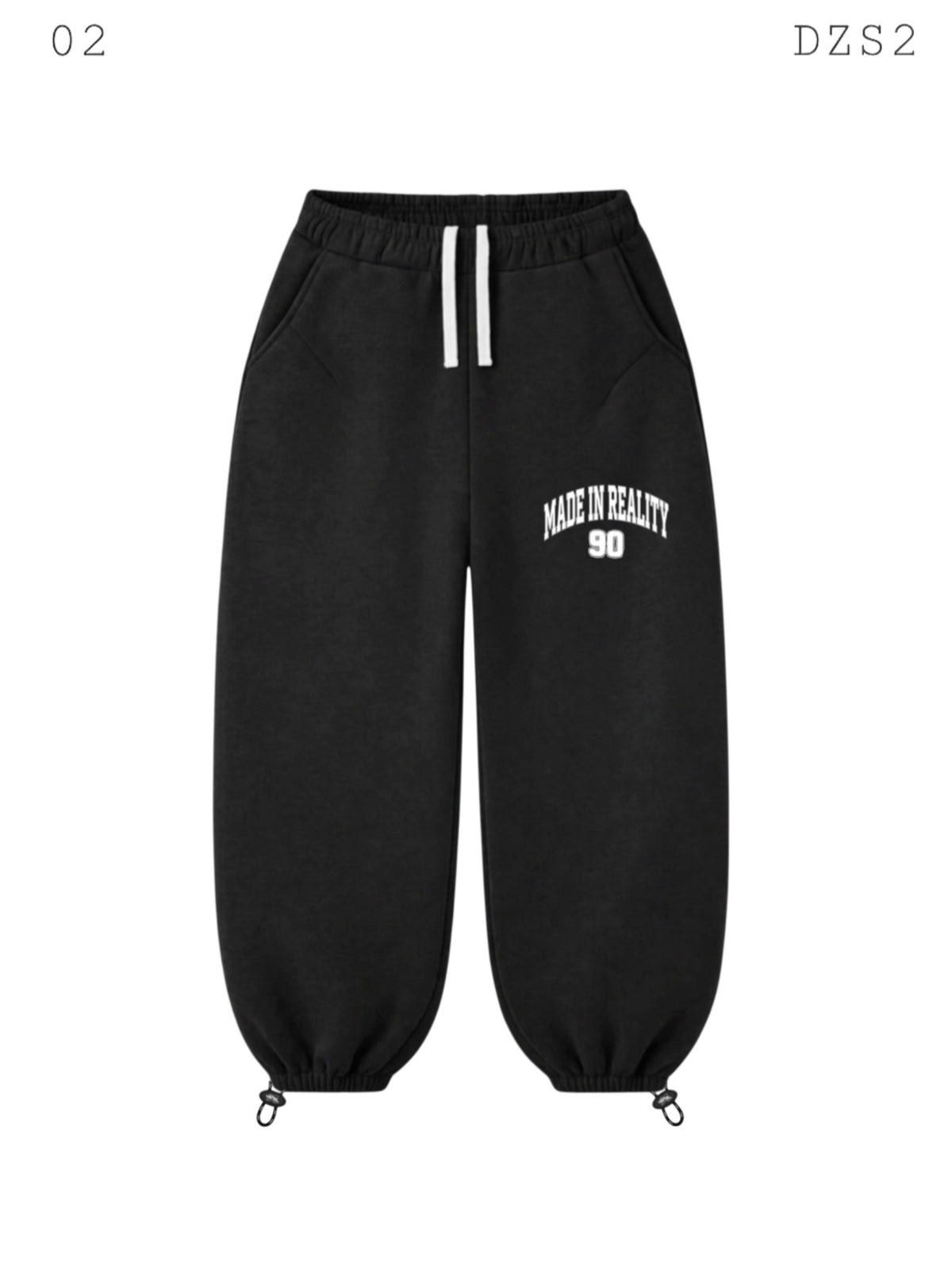 DZ MADE IN REALITY SWEATZ “BLACK”