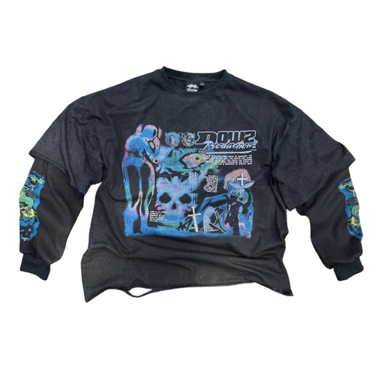 DOWZ “MATRIX” 2 LAYER TEE