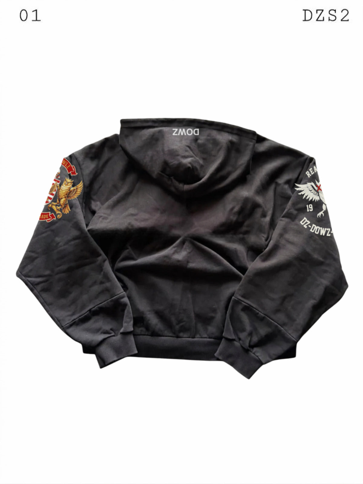 DZ MADE IN REALITY ZIP UP “BLACK”