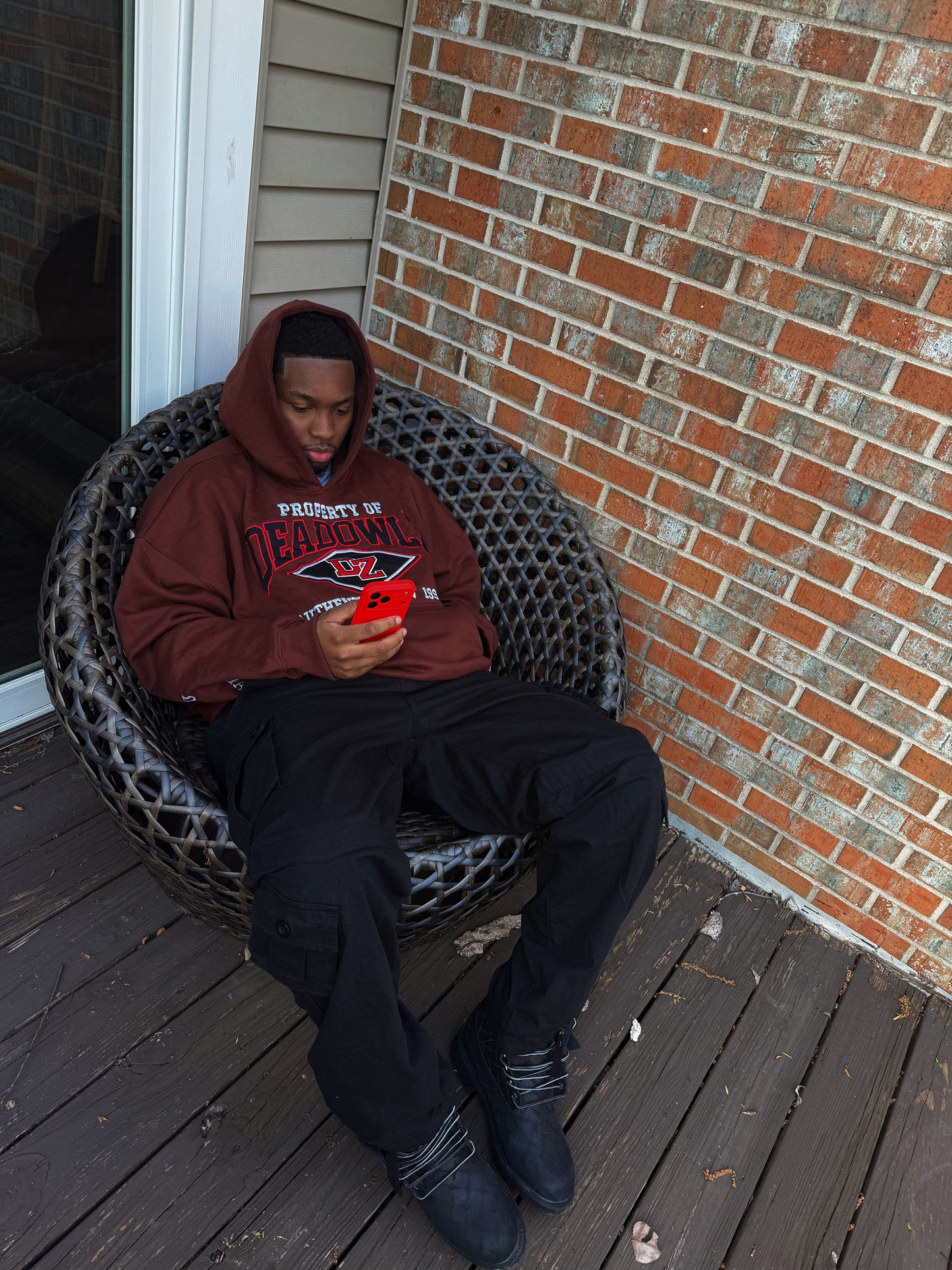 DOWZ UNIV HOODY "ESPRESSO"