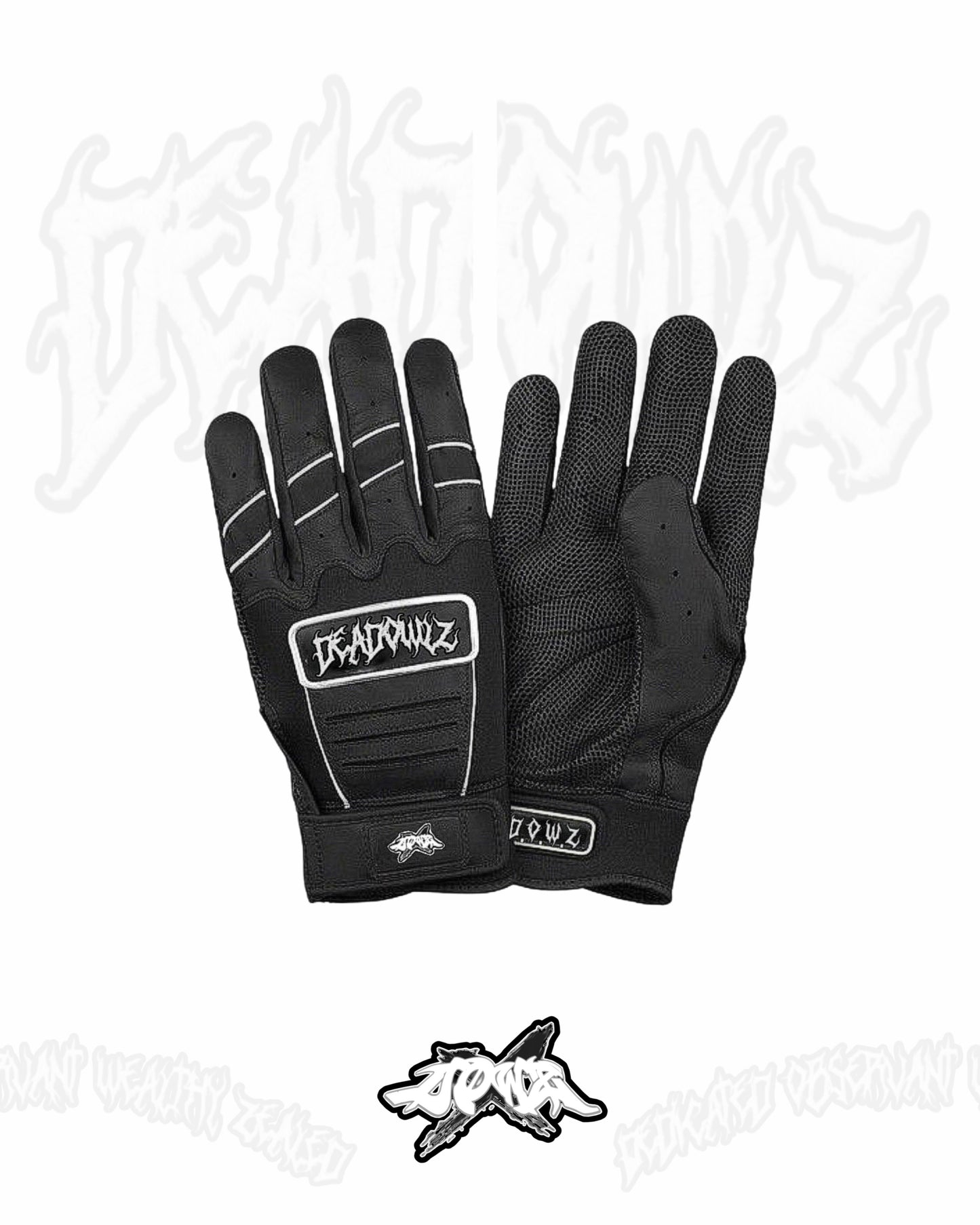 DEADOWLZ BIKER GLOVES (REFLECTIVE)