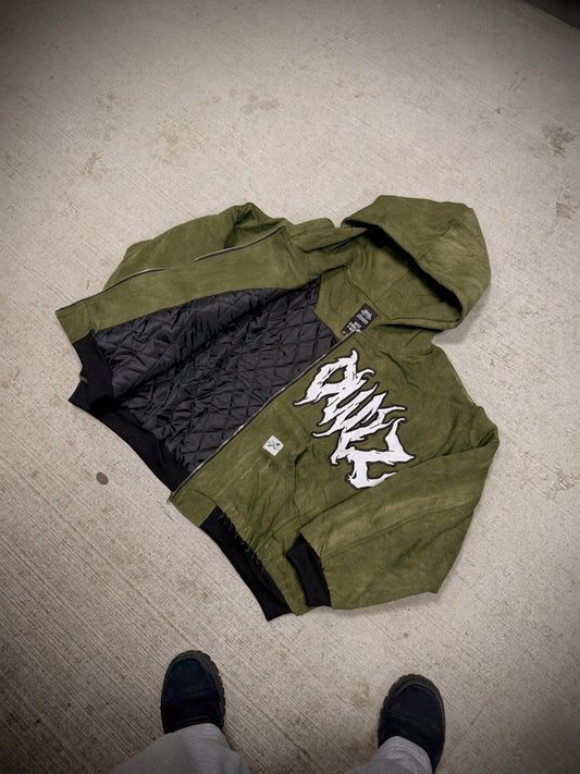DEADOWLZ WORKER JACKET “MATCHA”