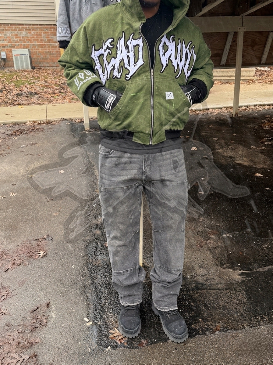 DEADOWLZ WORKER JACKET “MATCHA”