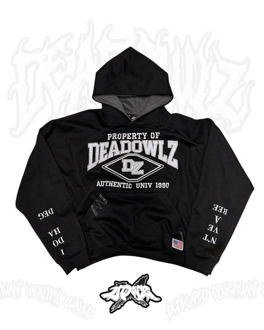 DOWZ UNIV HOODY "MIDNIGHT"